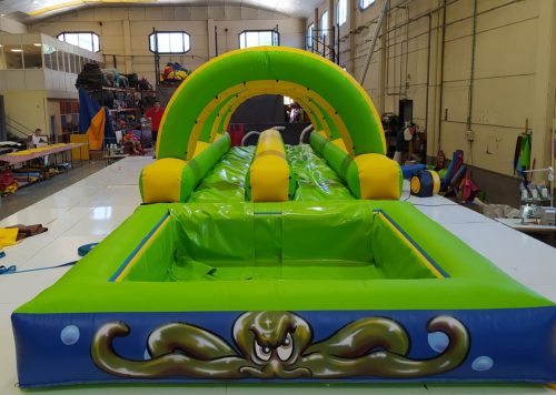 New 2021! Super Slider Octopus with pool – Double