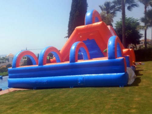 NEW AQUATIC COMBO (SLIDE AND SLIDE) 9M X 5M